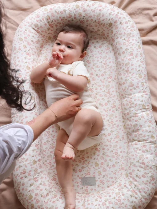 Nidos De Colecho Y Sacos Para Dormir|Decoración Infantil>Cam Cam Copenhagen Babynest de algodón ecológico Augusta