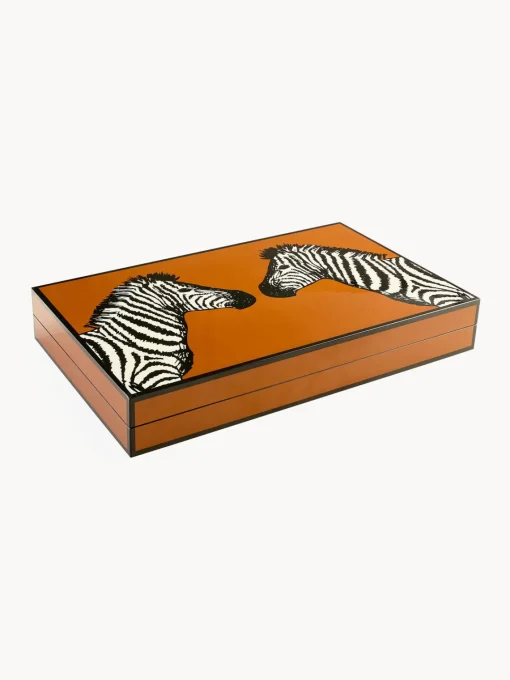 Figuras Decorativas|Jarrones>Jonathan Adler Backgammon Zebra Cebra