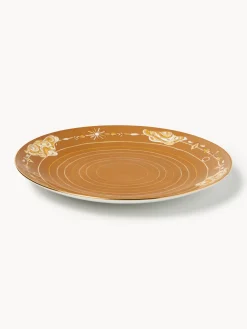 Cuencos Y Platos De Servir|Vajillas Completas></noscript>Westwing Collection Bajoplato artesanal Mystic Amarillo mostaza, blanco