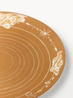 Cuencos Y Platos De Servir|Vajillas Completas></noscript>Westwing Collection Bajoplato artesanal Mystic Amarillo mostaza, blanco