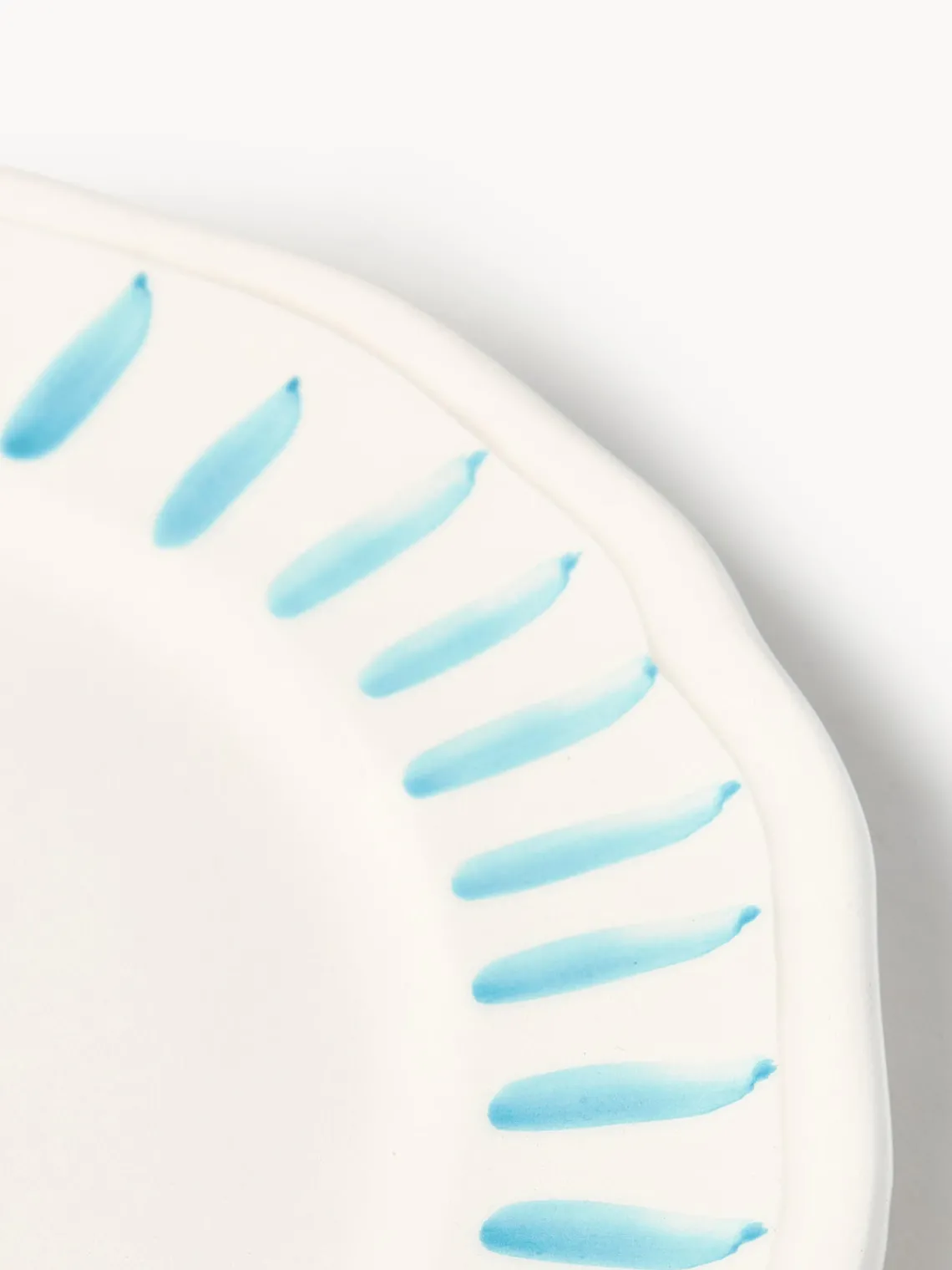 Cuencos Y Platos De Servir|Vajillas Completas>Les Ottomans Bajoplato pintado a mano The Palms