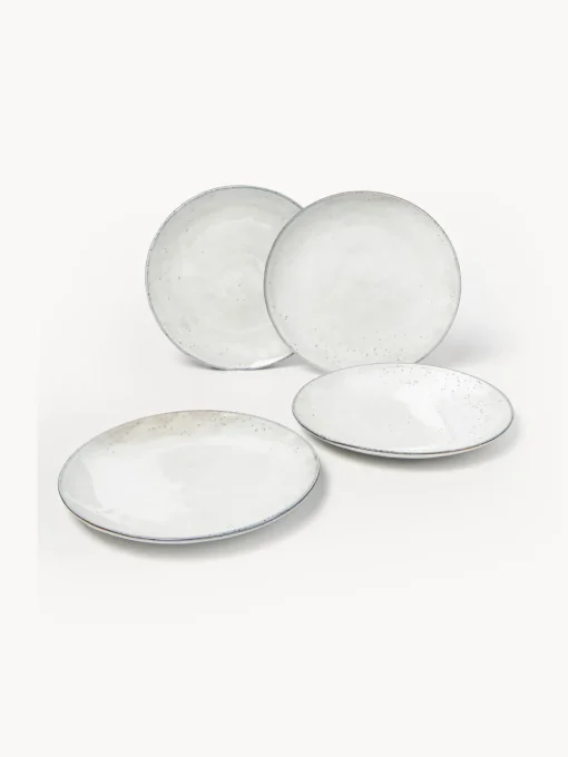 Vajillas Completas|Menaje De Mesa>Broste Copenhagen Bajoplatos artesanales , 4 uds. Nordic Sand
