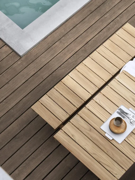 Banco de jardín plegable de madera de teca BM1871 Bancos De Jardín|Bancos