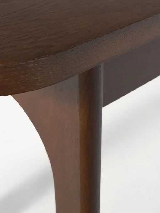 Bancos|Bancos>Westwing Collection Banco de madera Apollo, tamaños diferentes Madera de roble lacada en marrón oscuro