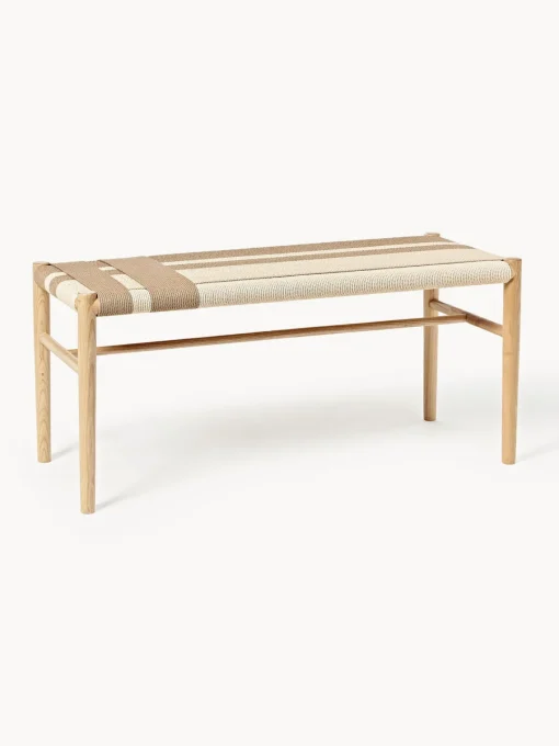 Outlet Banco de madera de fresno Mani Bancos|Bancos