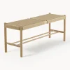 Bancos|Bancos>Ellos Home Banco de madera de roble Ellan