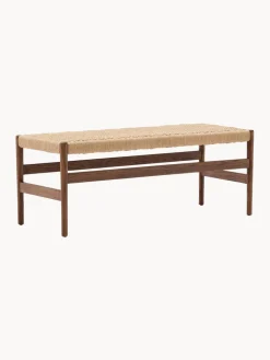 Banco de madera de roble Zaide Bancos|Bancos
