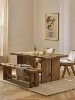 Bancos|Bancos>Westwing Collection Banco de madera de teca Hugo, tamaños diferentes