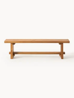 Bancos|Bancos></noscript>Westwing Collection Banco de madera de teca Hugo, tamaños diferentes