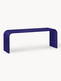 Bancos De Jardín|Bancos>Noo.ma Banco de metal Nokk Azul real