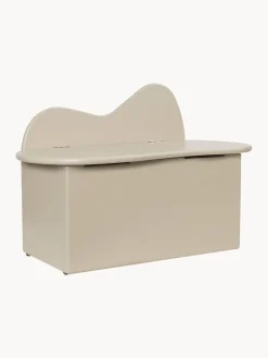 Discount Banco infantil de madera con espacio de almacenamiento Slope Sillas Infantiles