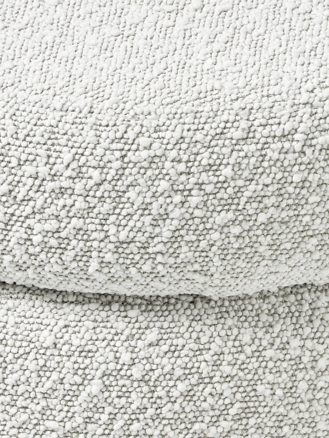 New Banco pequeño tapizado en tejido bouclé con espacio de almacenamiento Alto Bancos|Bancos