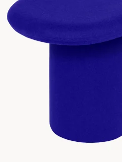 Bancos|Bancos></noscript>Noo.ma Banco tapizado artesanal Rull Tejido azul real