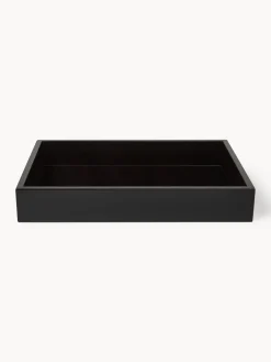 Jarrones|Bandejas Decorativas></noscript>Westwing Collection Bandeja brillante Hayley, 33 cm Negro