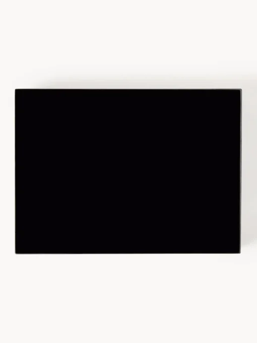 Jarrones|Bandejas Decorativas>Westwing Collection Bandeja brillante Hayley, 33 cm Negro