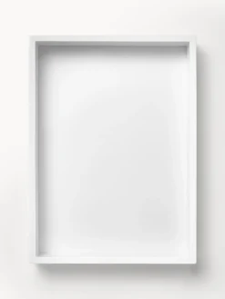 Jarrones|Bandejas Decorativas></noscript>Westwing Collection Bandeja brillante Hayley, 33 cm Blanco