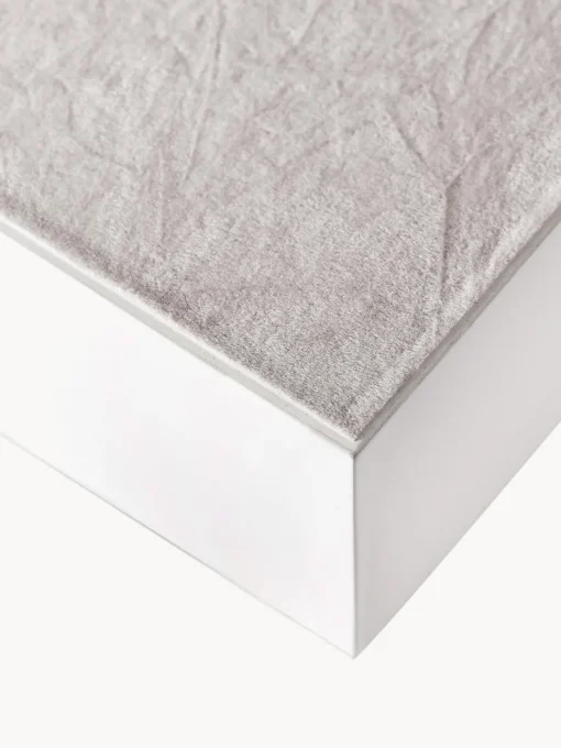 Bandejas Decorativas|Jarrones>Westwing Collection Bandeja brillante Hayley, 50 cm Blanco