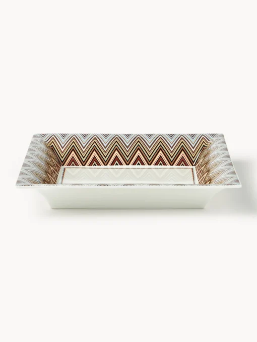 Bandejas|Vajillas Completas>Missoni Bandeja de porcelana Fine Bone China Jarris