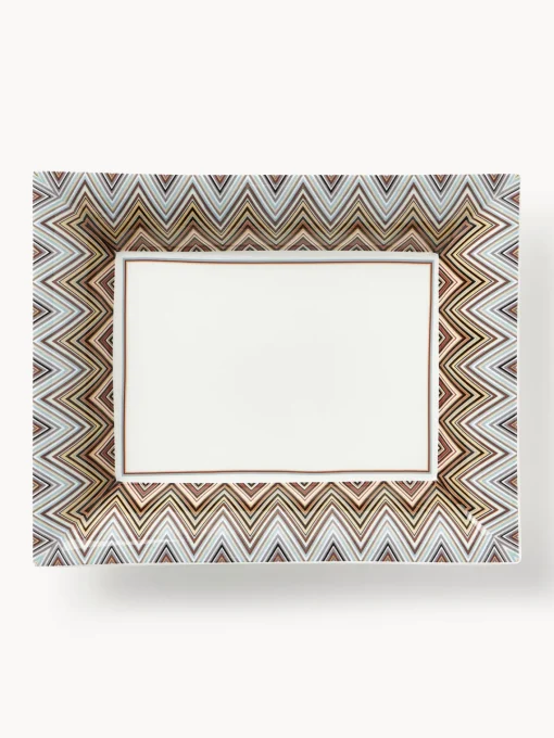 Bandejas|Vajillas Completas>Missoni Bandeja de porcelana Fine Bone China Jarris