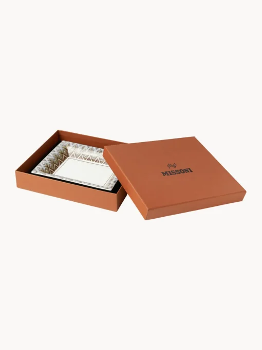 Bandejas|Vajillas Completas>Missoni Bandeja de porcelana Fine Bone China Jarris