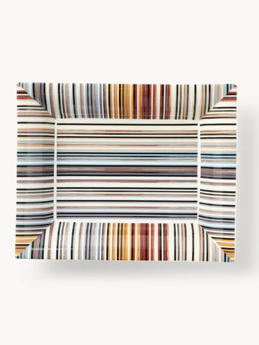 Bandejas|Vajillas Completas>Missoni Bandeja de porcelana Fine Bone China Jenkins