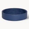 Online Bandeja decorativa de cuero Sirio Jarrones|Bandejas Decorativas