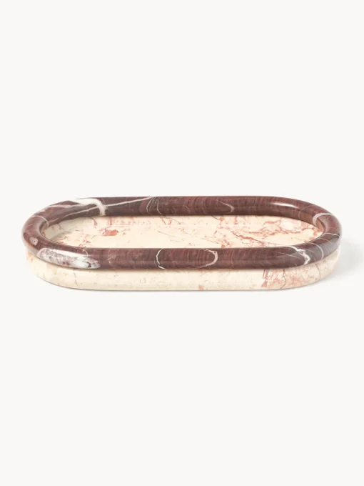 Clearance Bandeja decorativa de mármol Maba Jarrones|Bandejas Decorativas