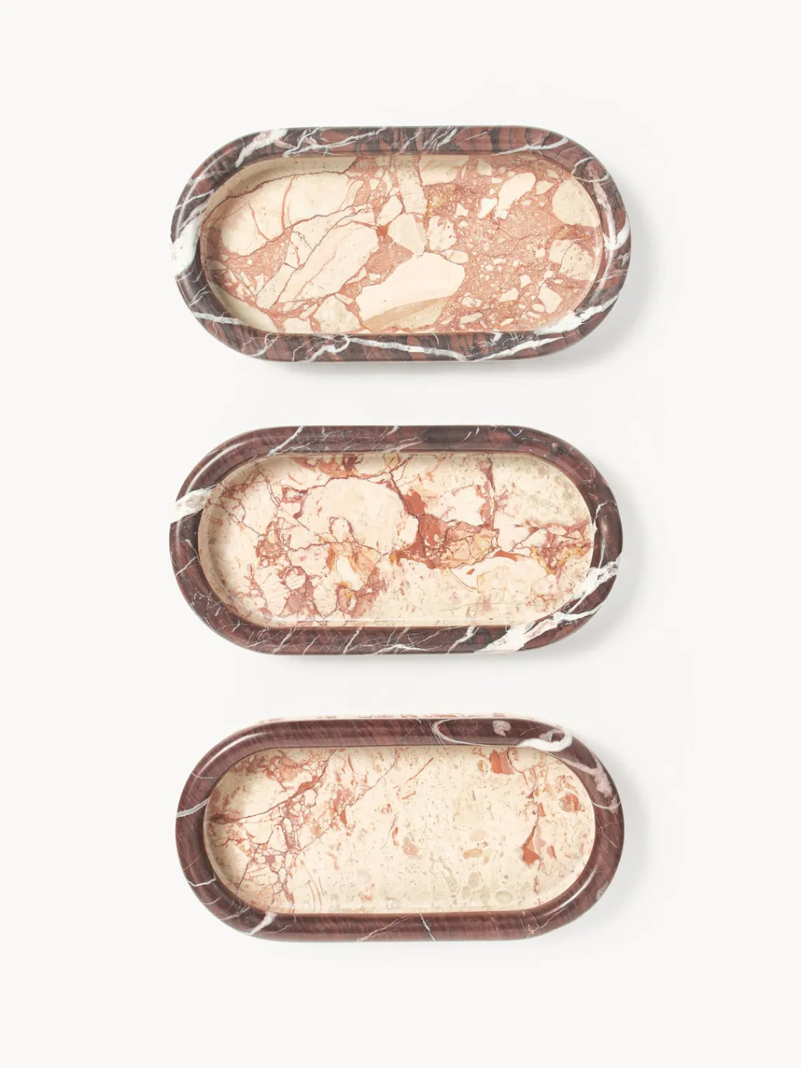 Clearance Bandeja decorativa de mármol Maba Jarrones|Bandejas Decorativas