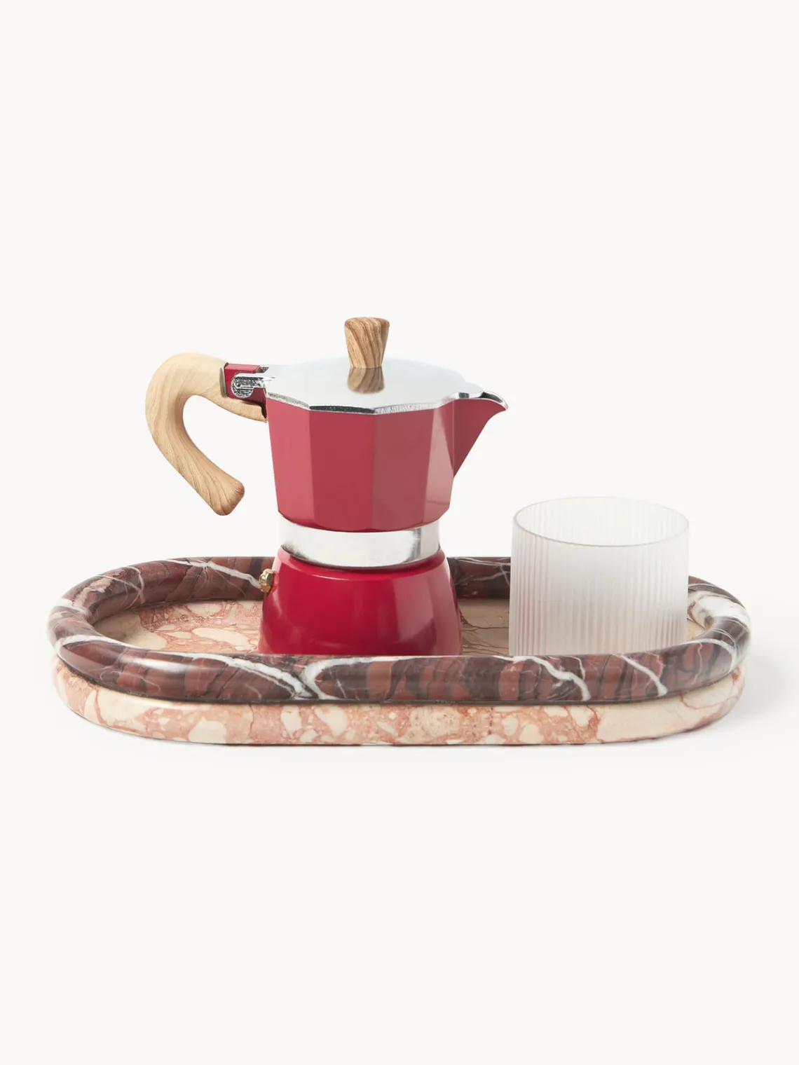 Clearance Bandeja decorativa de mármol Maba Jarrones|Bandejas Decorativas