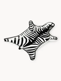 Sale Bandeja decorativa de porcelana Zebra Bandejas Decorativas|Jarrones