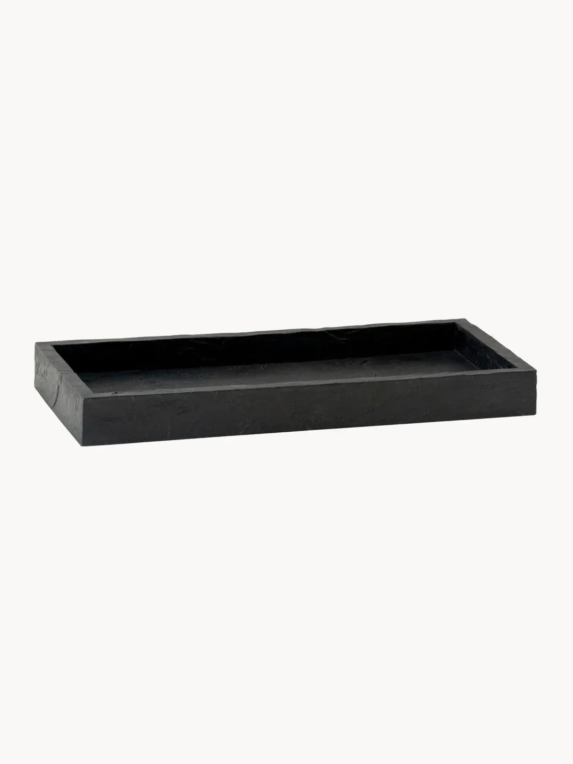 Clearance Bandeja decorativa en look pizarra Slate Accesorios De Baño|Jarrones