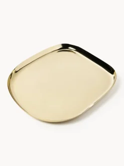 Bandejas Decorativas|Jarrones>Westwing Collection Bandeja decorativa grande Aria Dorado