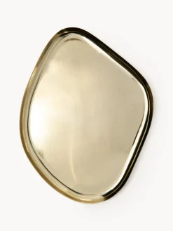 Bandejas Decorativas|Jarrones></noscript>Westwing Collection Bandeja decorativa grande Aria Dorado