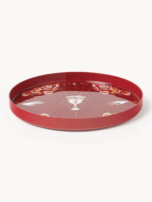 Bandejas Decorativas|Jarrones>Westwing Collection Bandeja decorativa Mystic, Ø 22 cm