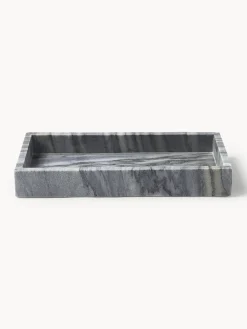 Jarrones|Bandejas Decorativas></noscript>Westwing Collection Bandeja decorativa pequeña de mármol Venice Mármol gris