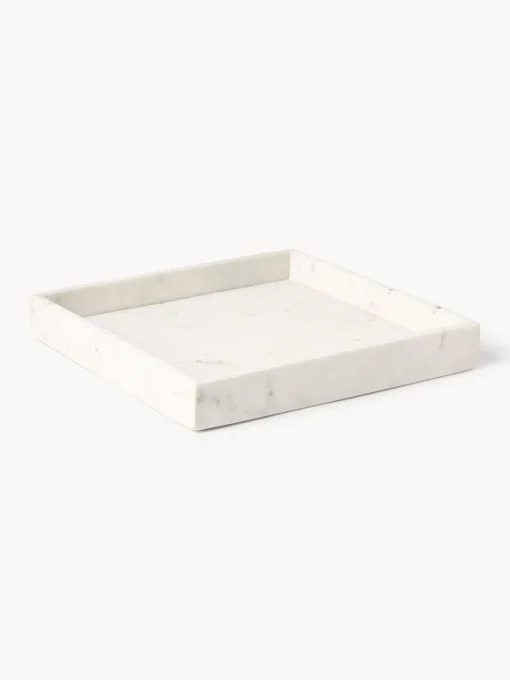 Best Bandeja decorativa pequeña de mármol Venice Jarrones|Bandejas Decorativas