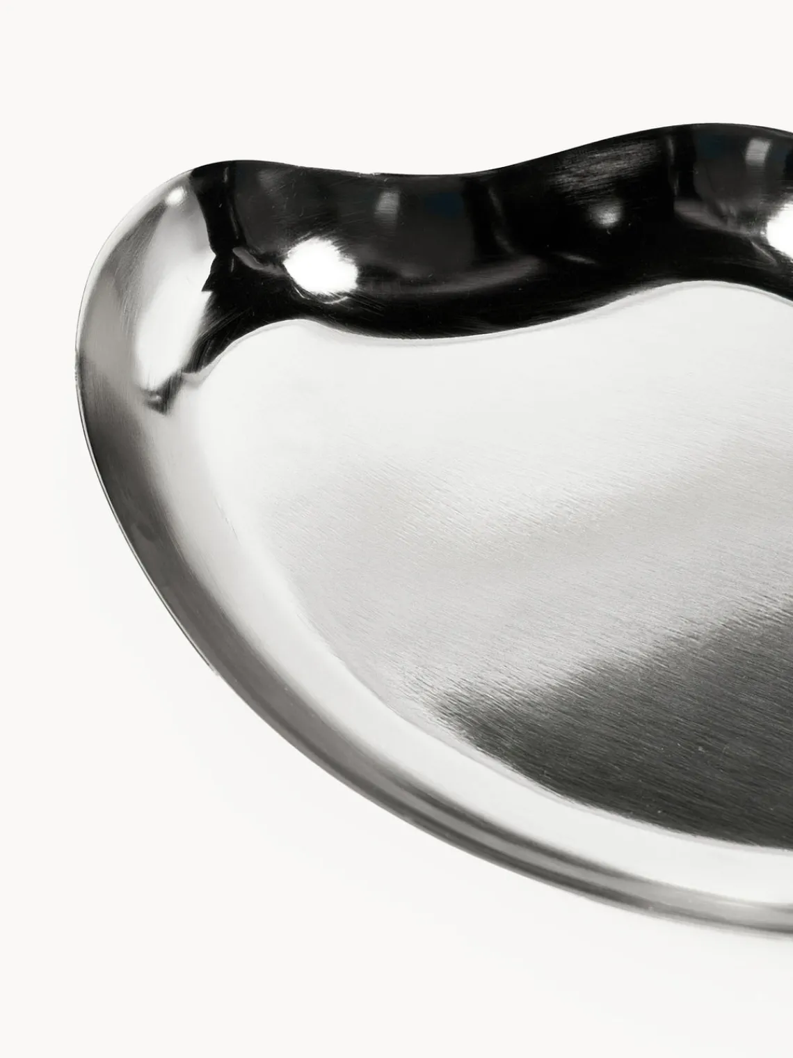 Bandejas Decorativas|Jarrones>Westwing Collection Bandeja decorativa pequeña Aria Plateado