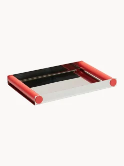 Bandejas|Vajillas Completas>DESIGN LETTERS Bandeja Ray Disco Coral, plateado