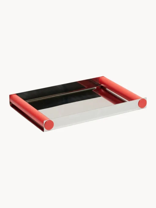Bandejas|Vajillas Completas>DESIGN LETTERS Bandeja Ray Disco Coral, plateado