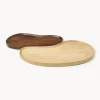 Bandejas decorativas de madera de mango Oda, 2 uds. Bandejas Decorativas|Decoración