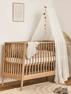 Cunas Para Bebé|Cunas Para Bebé>Leander Barra de dosel de madera para cuna Linea & Luna