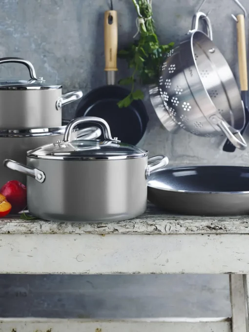 Discount Batería de cocina antiadherente Mayflower Pro, 13 pzas. Sartenes|Sartenes