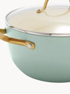 Ollas|Ollas></noscript>GreenPan Batería de cocina antiadherente Padova, 10 pzas. Verde menta, blanco crema, dorado