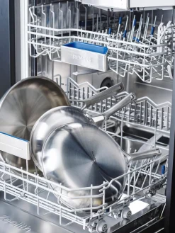 Ollas|Ollas></noscript>KitchenAid Batería de cocina de 3 capas , 7 pzas. Plateado