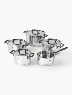 Clearance Batería de cocina de acero inoxidable Bellasera, 5 pzas. Ollas|Ollas