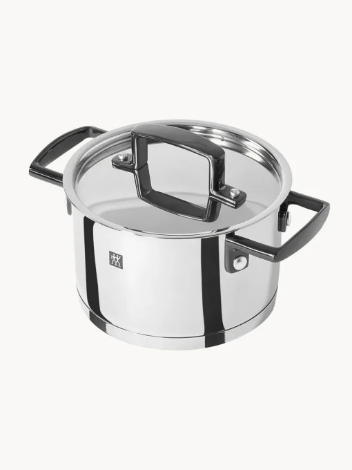 Clearance Batería de cocina de acero inoxidable Bellasera, 5 pzas. Ollas|Ollas