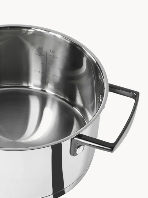 Clearance Batería de cocina de acero inoxidable Bellasera, 5 pzas. Ollas|Ollas