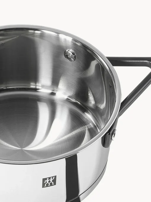 Clearance Batería de cocina de acero inoxidable Bellasera, 5 pzas. Ollas|Ollas