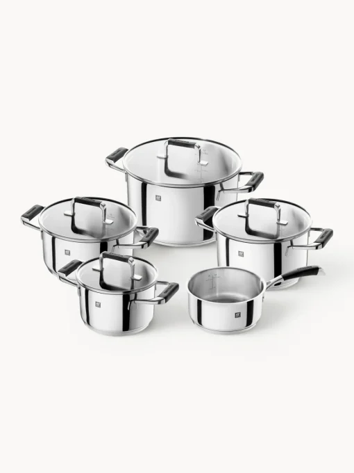 Ollas|Ollas>ZWILLING Batería de cocina de acero inoxidable Poletto, 5 pzas.