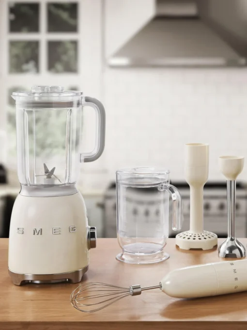 Aparatos De Cocina|Aparatos De Cocina>Smeg Batidora 50's Style Blanco crema brillante